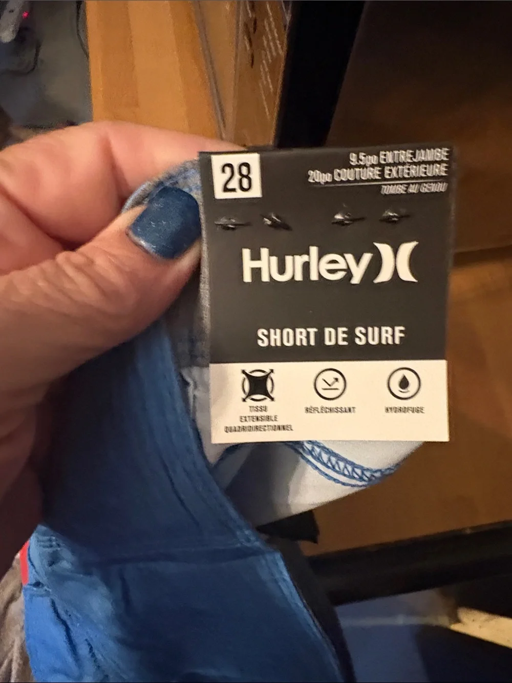 Hurley striking colorblock